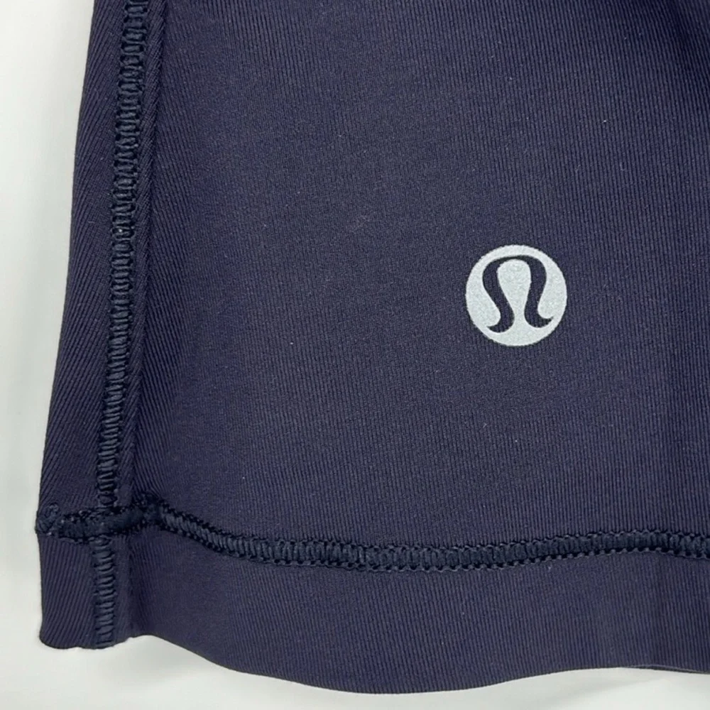 Lululemon Mesh With Me Tank Naval Blue/Sea Side Silver Fox Alberta Lake Size 4
